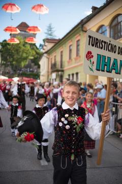 Izjemen obisk zaznamoval 50. Dneve narodnih noš in oblačilne dediščine v Kamniku (Blaž T. Muc)  (110)